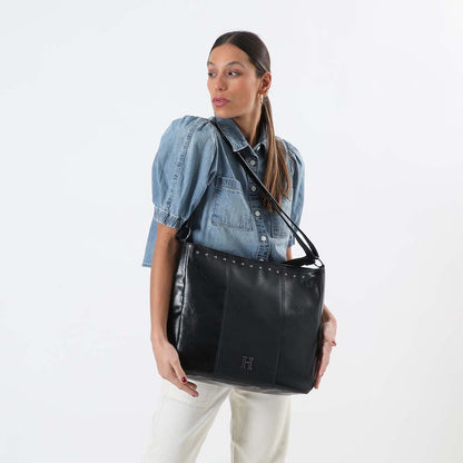 Cartera Hombro Laura Negra Humana