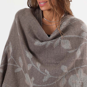 Poncho Café Blossom Tatienne