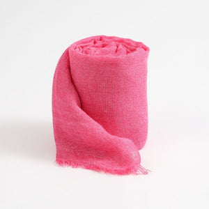 Pañuelo Liso Magda Brillante Fucsia Tatienne