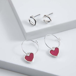 Set Aros Brillier Rojos i-D
