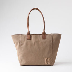 Cartera Tote Delta Canvas Café Humana