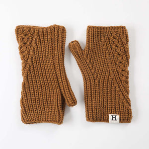 Guante Trenza Café Humana