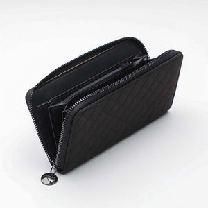 Billetera Grande Negra Lisa Tatienne