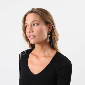 Aros Largo Rush Plateado Humana