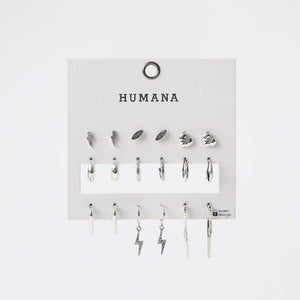 Set Aros Roxy Dorado Humana