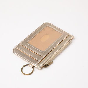 Tarjetero Aruba Dorado i-D