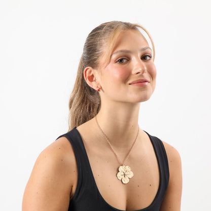 Collar Set Flowered Psychodelia 2 Dorado Tatienne