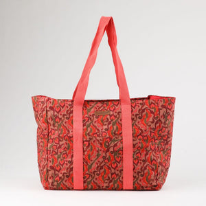 Cartera Capri Canvas Print Rojo Tatienne