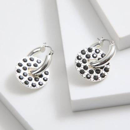 Aros Argollas Alis Verde Tatienne