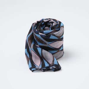 Pañuelo Estampado Modry Azul i-D