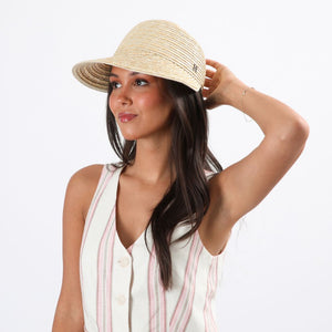 Sombrero Visera Coal Beige Humana