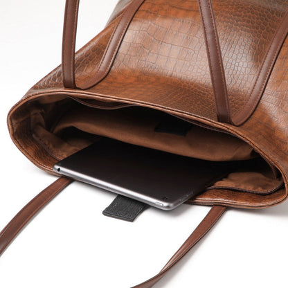 Cartera Tote Beryl Café Humana