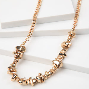 Collar Corto Paz Dorado I-D