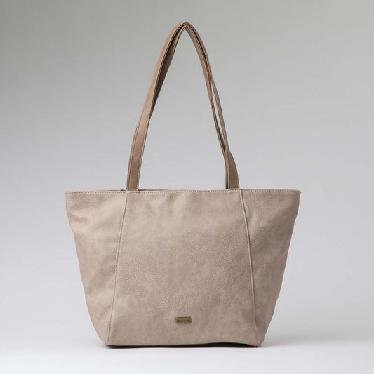 Cartera Hombro Shine Beige Tatienne