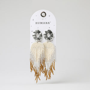 Aros Largo Gerona Plateado Humana