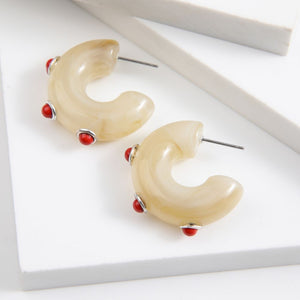 Aros Argolla Amarillo Humana