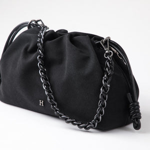Cartera Cruzada Aline Black Humana