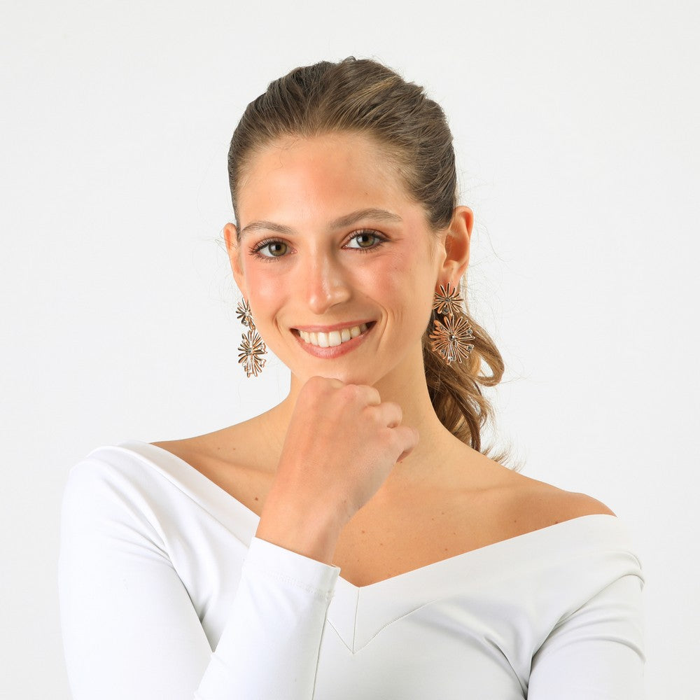 Aros Largos Camila Dorado Humana