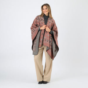 Poncho Sven Pink Tatienne