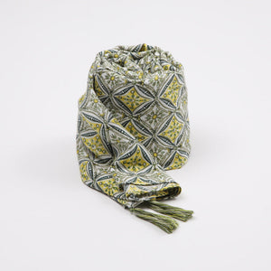 Pañuelo Estampado Damar Verde Humana