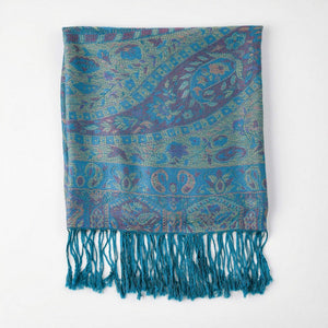 Pañuelo Jacquard Jerome Azul Humana