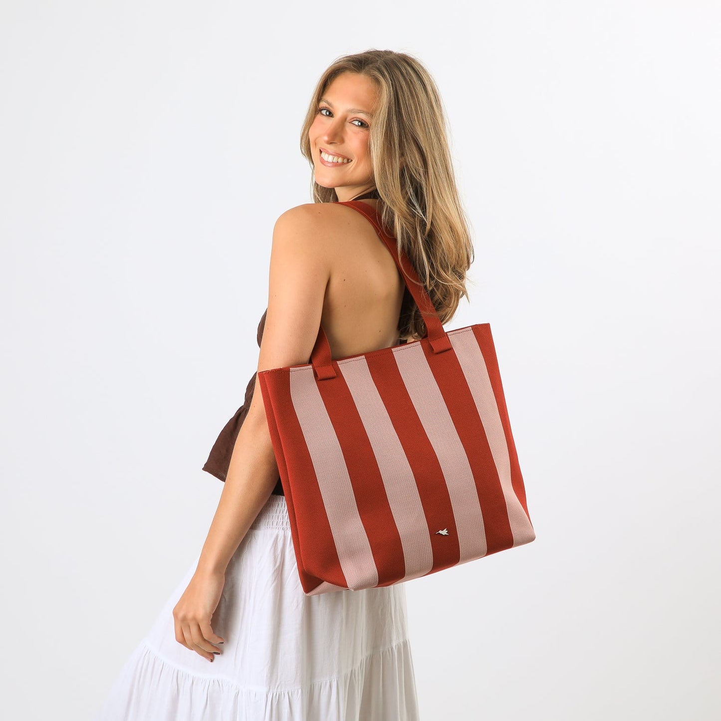 Cartera De Playa Zena Red Tatienne
