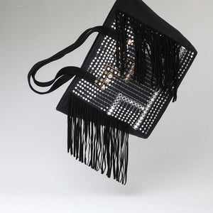 Cartera Hombro Coins Negra Humana