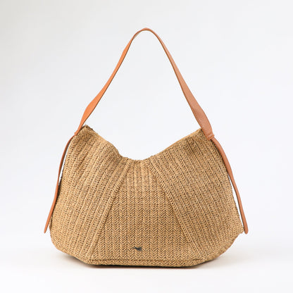 Cartera De Playa Bay Beige Tatienne