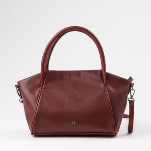 Cartera Bandolera Gala Ecocuero burdeo Humana