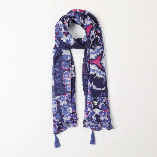 Pañuelo Estampado Azúl Wuang Humana