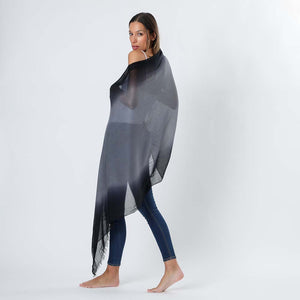 Pañuelo Liso Escarcha Negro Humana