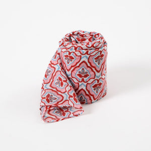 Pañuelo Estampado Jazmín Rosado i-D