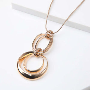 Collar Largo Ribadeselia Dorado Humana