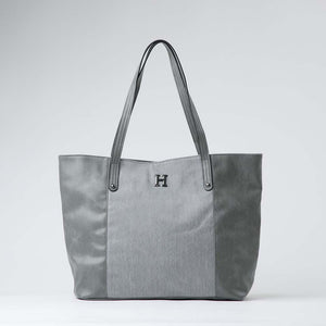 Cartera Hombro Stone Plateada Humana