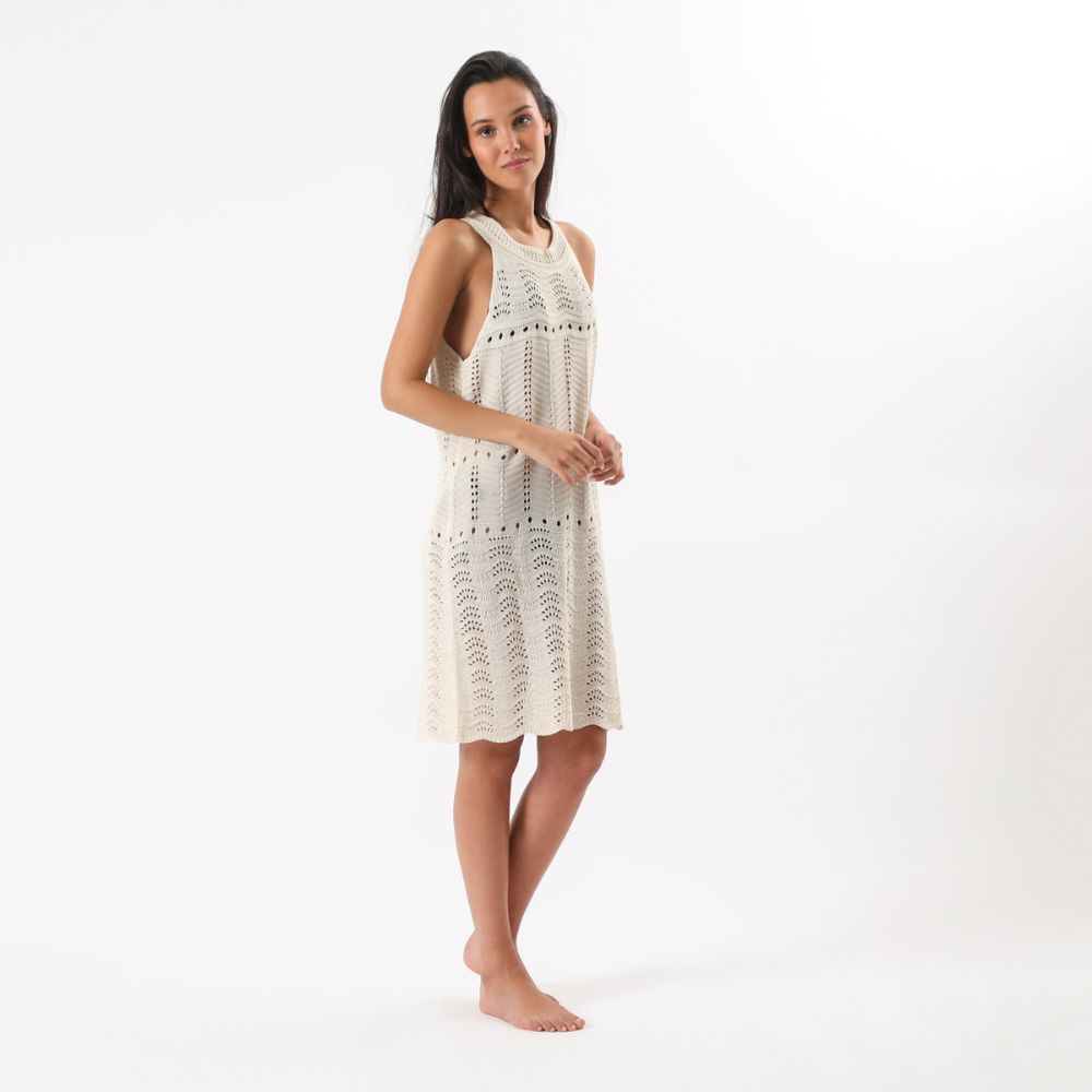 Kimono Dress Beige Beige Tatienne