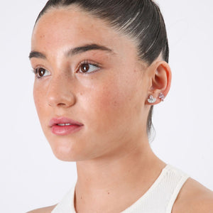 Set de 3 aros Guadalupe Plateado ID