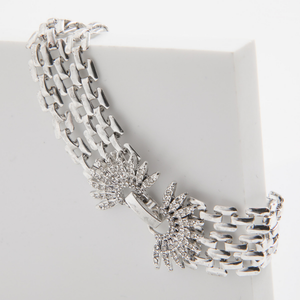 Pulsera Blanda Sira Plateado Humana