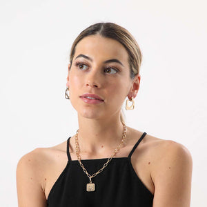 Collar + Aro Almar Dorado Tatienne