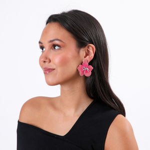 Aros Pegado Rosado Humana