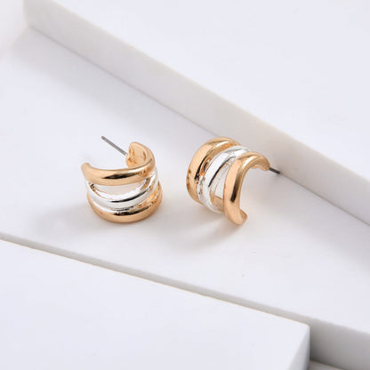 Aros Argollas Milos Dorado Humana