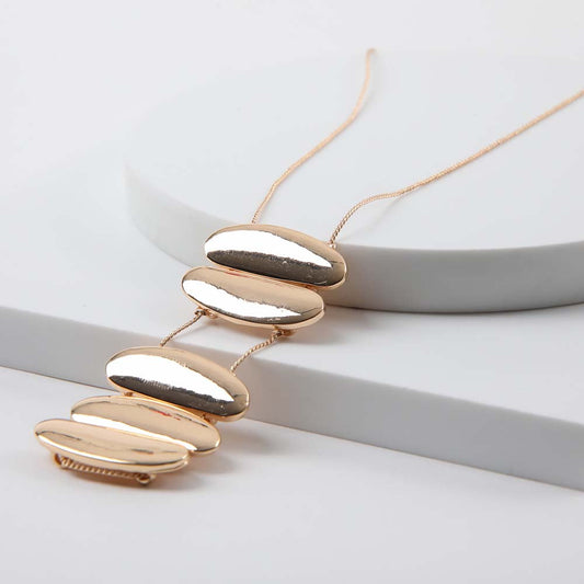 Collar Largo Metz Dorado Tatienne