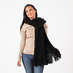 Bufanda  Kimis Negro Humana