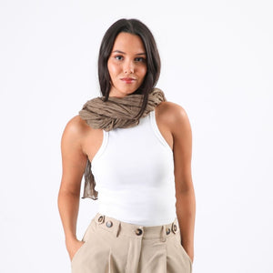 Pañuelo Solido Zoe Café Tatienne