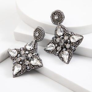 Aros Mediano Plateado Humana