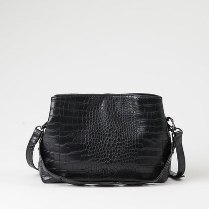 Cartera Cruzada Alba Negro Humana