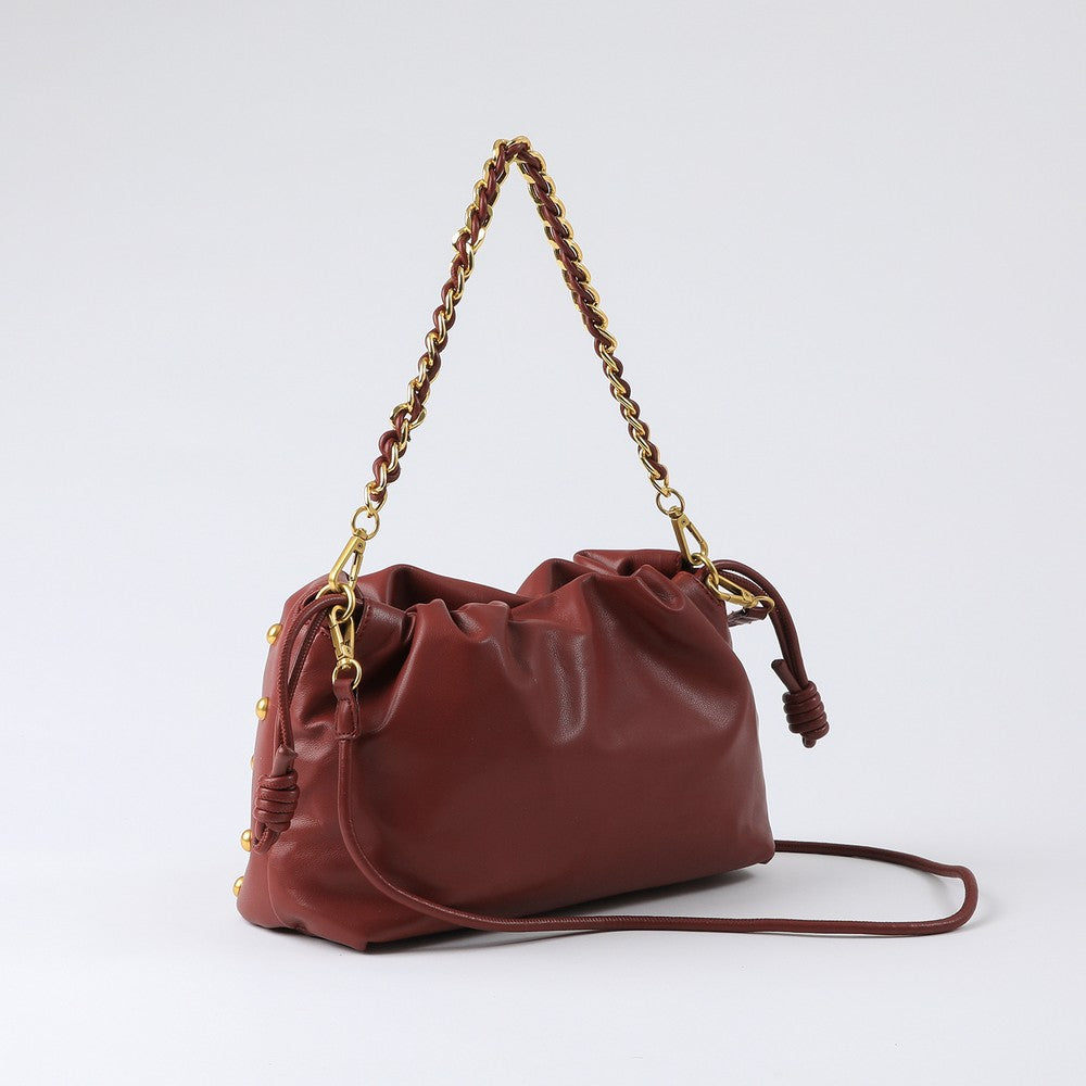 Cartera Cruzada Jena Burgundy Humana