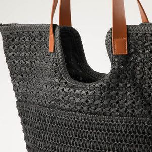 Cartera Playa Hawai Negro Tatienne