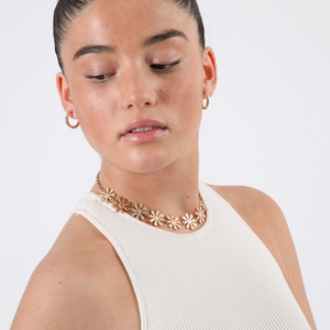 Collar Rebe Dorado ID