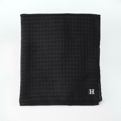 Pañuelo Liso Enio Negro Humana