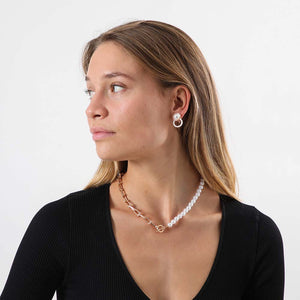 Aros Clip Bernarda Dorado i-D